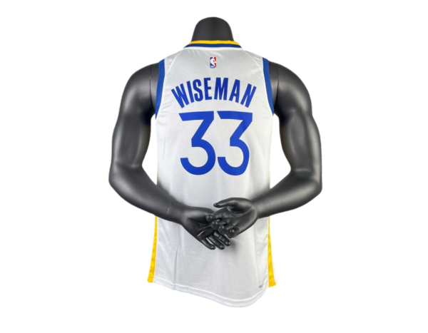 NBA SWINGMAN GOLDEN STATE WARRIORS Nº 33 WISEMAN SILK - Image 2