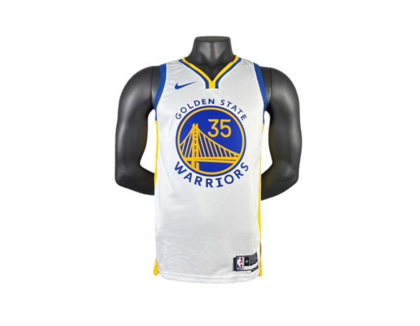 NBA SWINGMAN GOLDEN STATE WARRIORS Nº 35 DURANT BRANCA - JOGADOR SILK